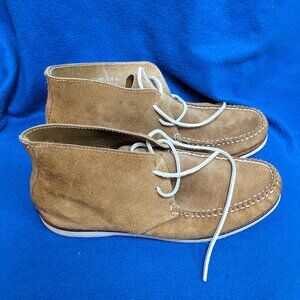 EASTLAND men's dark Khaki  suede 2-eye chukka boots 9 D